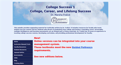 Desktop Screenshot of collegesuccess1.com